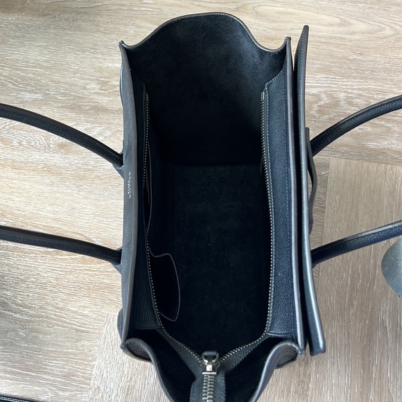 MICRO LUGGAGE HANDBAG IN DRUMMED CALFSKIN
BLACK - Picture 5 of 7